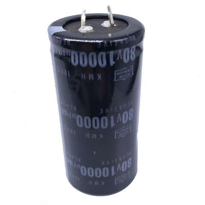 US Stock Electrolytic Capacitors 10000uF 10000mfd 80V +105  Radial 35 x 71mm