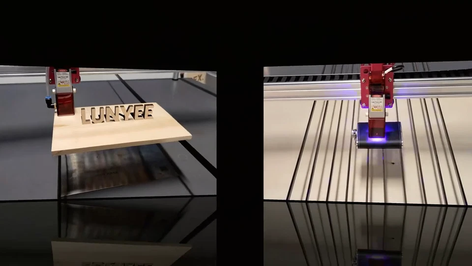 80W Laser Module CNC Router Laser Engraving Cutting Machine 1M*1M Engraving Area - Image 3 of 4