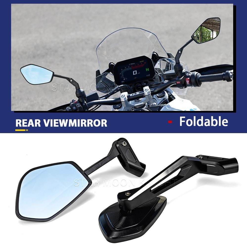 Adjustable Side Rearview Mirror For BMW R1300GS R1250GSA 1250
