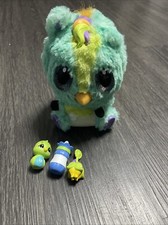 Hatchimals Purple Ponette Baby Bird Talks Lights With Accessories B-W