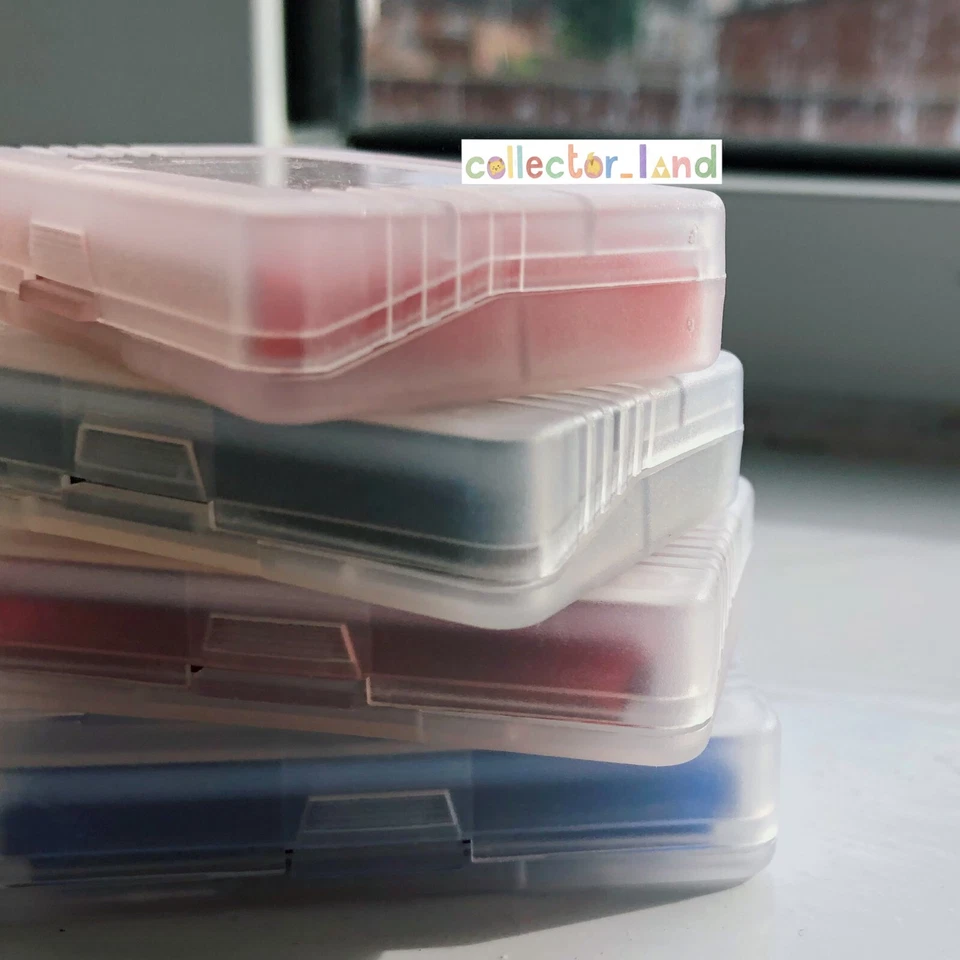 10 x custodia cartuccia adatta a Nintendo GameBoy Advance GBA Game Boy scatola di archiviazione schede - Immagine 3 di 4