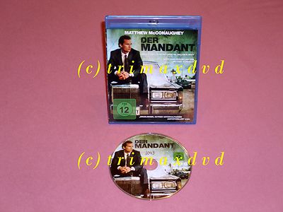 Blu-Ray _Der Mandant (Matthew McConaughey) _TOP-Zustand _Noch mehr Filme im SHOP