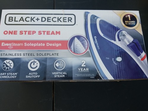 black and decker one step steam