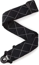 D'Addario Accessories Auto Lock Guitar Strap - Black Diamond (50BAL02)