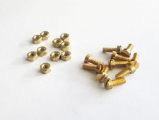 Mamod Steam Engine Brass screws and nuts (For Bolted Mamod Steam Engines)