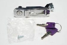 New Global Link Pivot Latch, Long Body, Short Arm, Locking 308 Key Code Chrome