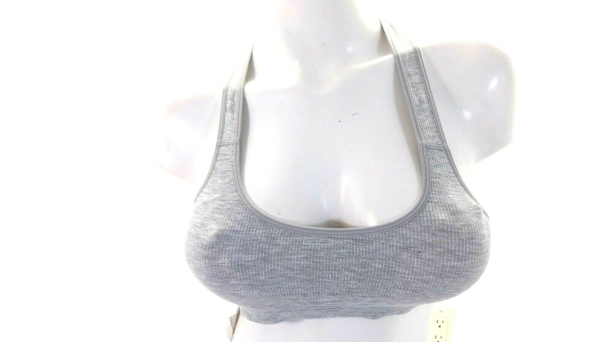 $29.99 NWOT MAKE + MODEL WOMENS GRAY THERMAL PADDED CROSS BACK
