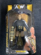 Jazwares AEW Unrivaled Series 5 #39 Frankie Kazarian MOC Case Fresh In Hand