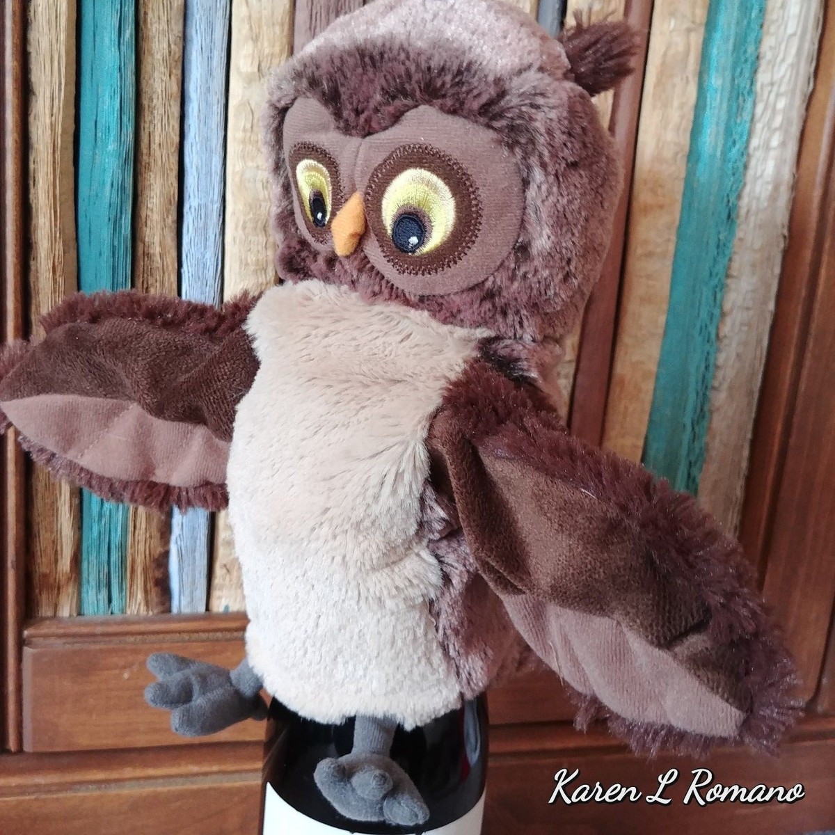 Ikea Vandring Uggla BROWN OWL PLUSH SUPER SOFT PLUSHIE STUFFED