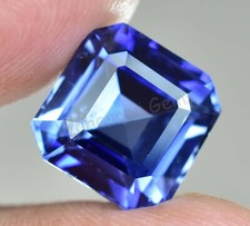 Flawless 8.95 Ct Natural Blue Ceylon Sapphire Emerald Certified Loose Gemstone
