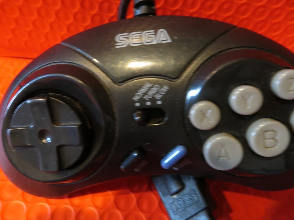 NEW Authentic  SEGA Brand  6  Button Arcade Controller MK-1470 For Seg Genesis - Image 2 of 4