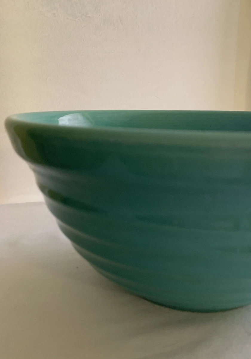 Vintage Beehive Bauer Pottery Mixing Bowl 12 Jade Housewares