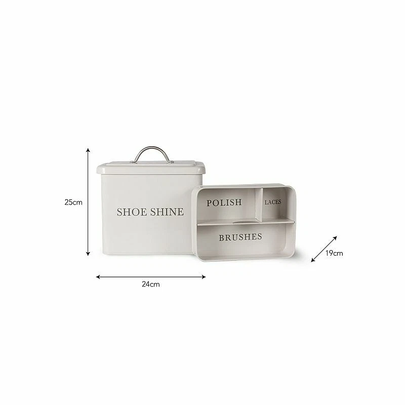 Shoe cleaning storage best sale box
