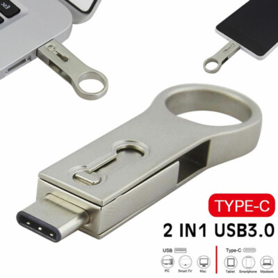 USB 3.0 Typ C USB C Stick 64GB 32GB 16GB OTG Flash Drive Laufwerk Speicherstick