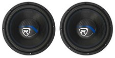  2 Rockville K5 W12K5S2 12" 1400 Watt 2 Ohm Car Audio Subwoofers CEA Rated Subs