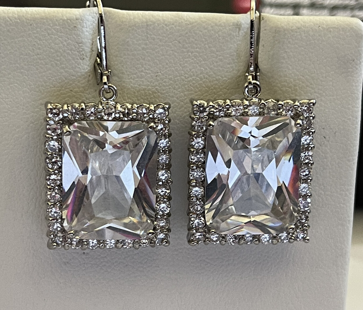 Vintage Large Rectangle Surrounded by Round Cubic… - image 1