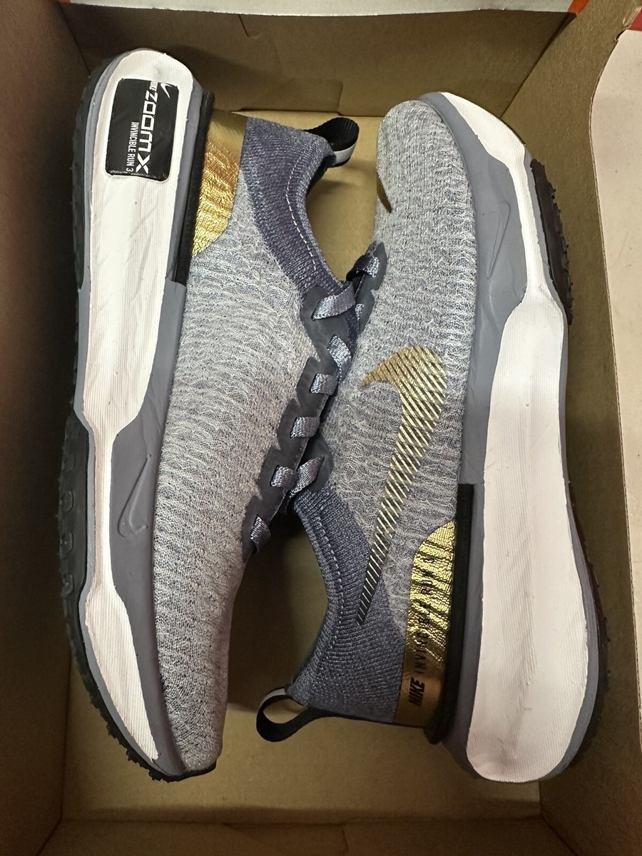 Nike ZoomX Invincible 3 'Ashen Slate Metallic Gold' DR2660-400