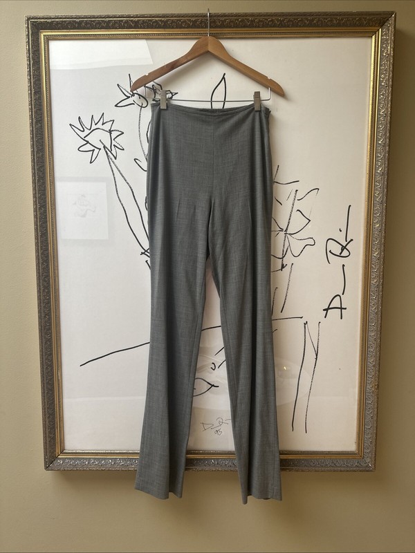 Piazza Sempione Pant. SZ 42. Wool With Lycra. Made In Italy