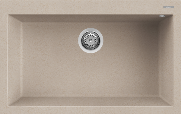 Elleci lgq13051 quadra 130 vasca quadra lavello 1 vasca granitek 790 x 500 avena