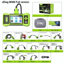 JDiag M300 Motorcycle Diagnostic OBD2 Scanner ABS Engine For BMW Ducati tools