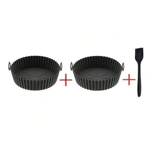 Air Fryer Silicone Liners Pot Basket  Non-Stick Safe Oven Baking Tray Mat