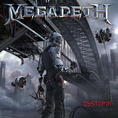 Dystopia by Megadeth (CD, Jan-2016, T-Boy Records) *NEW* *FREE Shipping*
