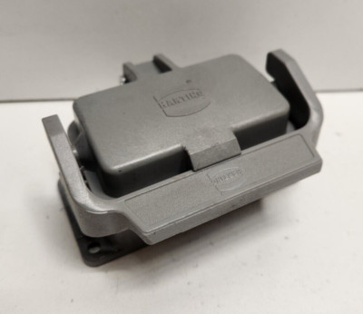 NEW OLD STOCK! HARTING SIZE 10B METAL BULKHEAD HOUSING 09300100303