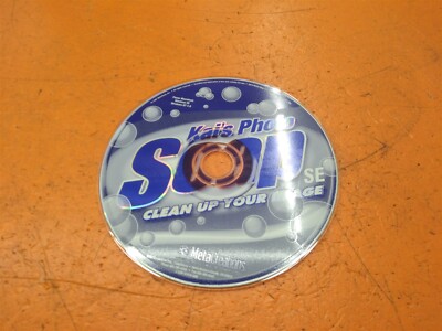       PC Software CD Disc Kai's Photo Soap SE Clean Up Your Image 