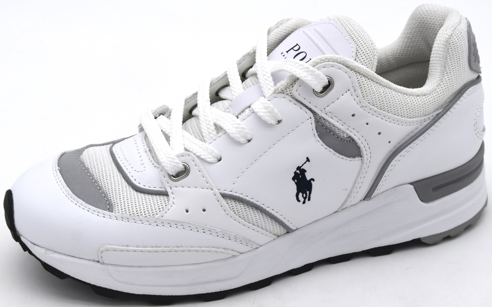 Polo Ralph Lauren Men's Trackster Sneakers in White, Size UK 11 | END. Clothing