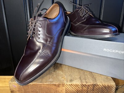 Rockport Oxford Shoes Waterproof Size 10 VGUC Amazon.com | Rockport mens Essential Details Water Proof Cap  main image 3