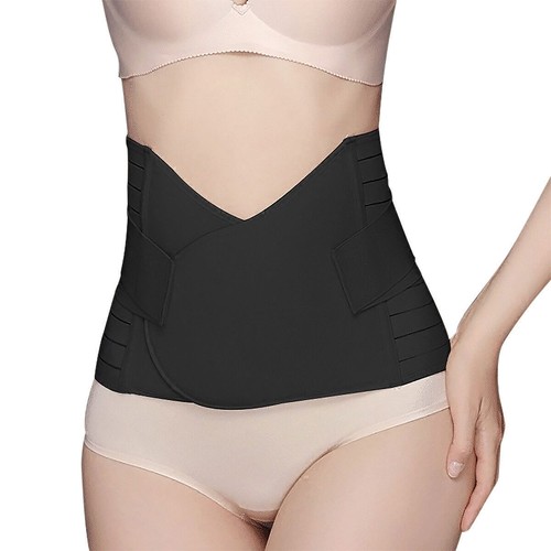 After Pregnancy Postpartum Belly Wrap Band Recovery Tummy Waist Belt Body Shaper - Picture 4 of 11