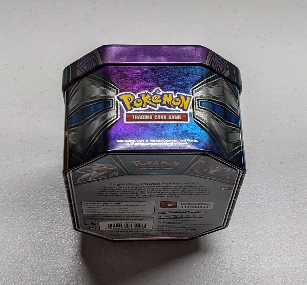 Pokémon TCG: Legends of Alola Tin (Lunala-GX)