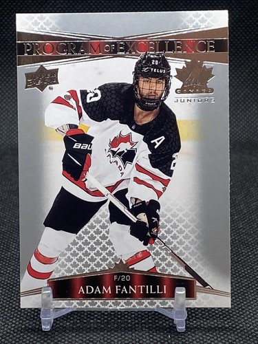 Adam Fantilli #149 2022 Upper Deck Team Canada Juniors card