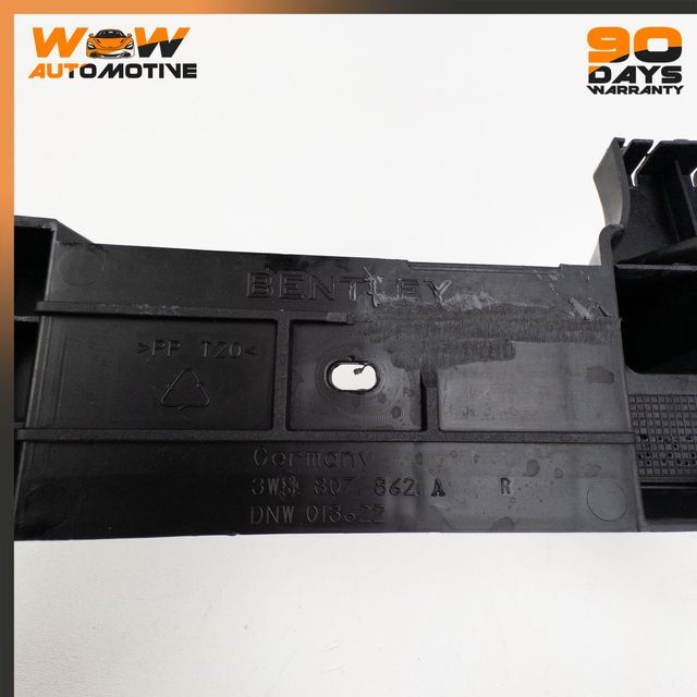 04-11 BENTLEY CONTINENTAL GTC GT REAR BUMPER HOLDER SUPPORT BRACKET SET OEM