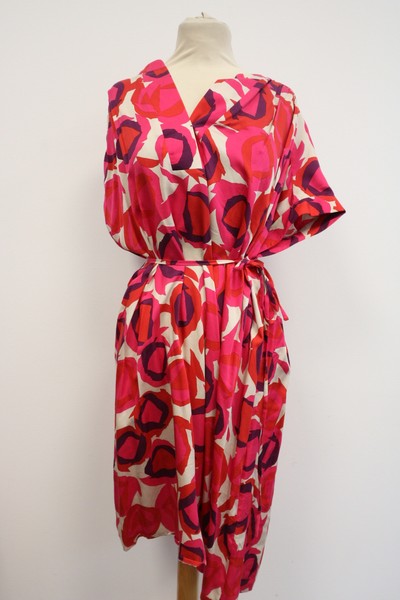 Gant Damen Kleid Dress Midi Pink Gr.40 Neu-image