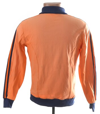 ADIDAS VINTAGE 1980'S ORANGE TRACK JACKET SIZE S ADULT | eBay