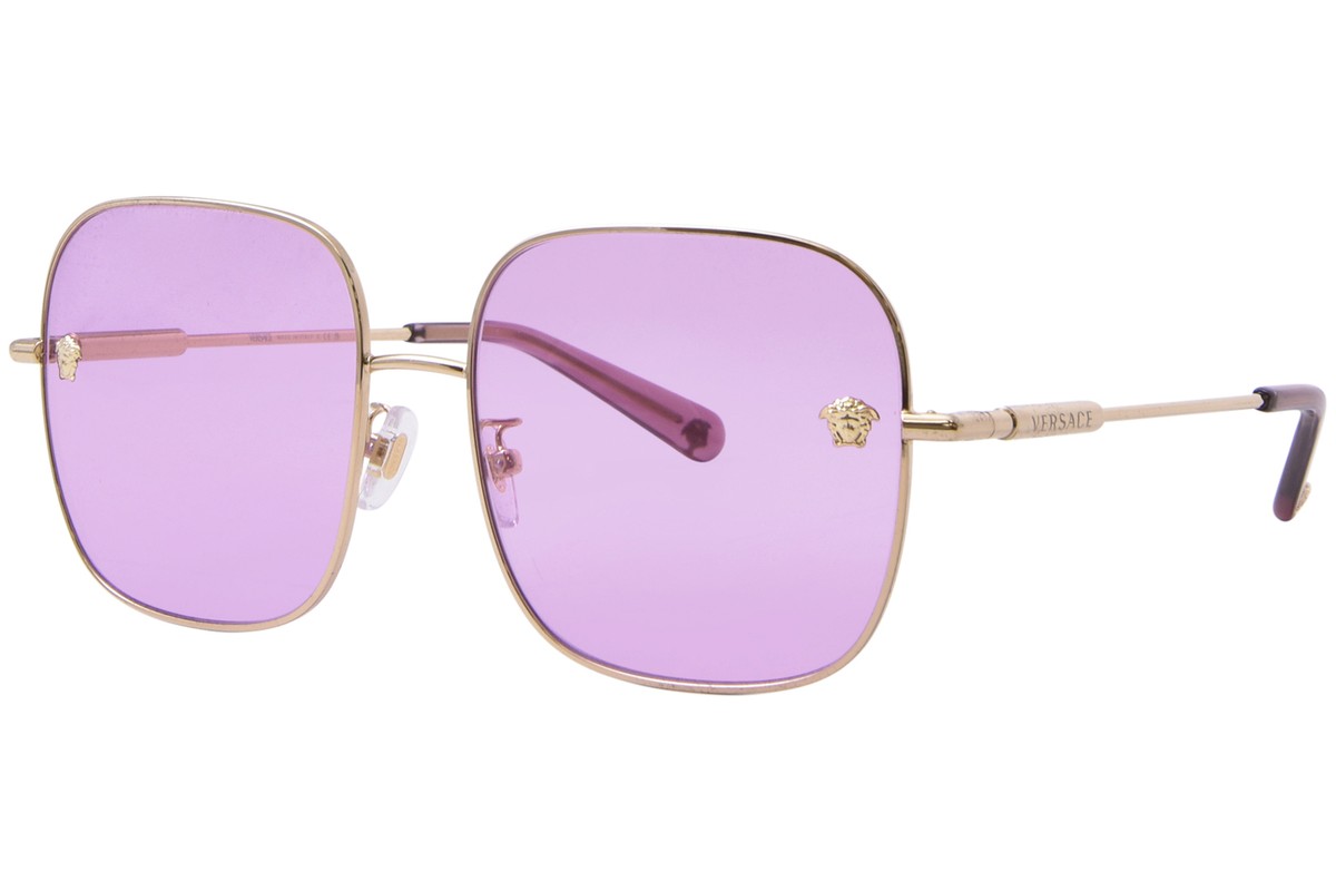 Versace Pink Fuschia sunglasses Amazon.com: Versace VE 4393 533487 Transparent Fuxia Plastic  main image 2