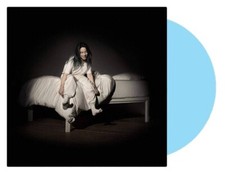 Billie Eilish When We All Fall Asleep Opaque Baby Blue Colored Vinyl LP RARE NEW