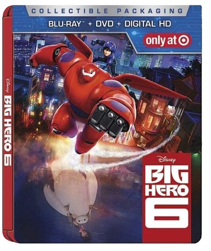 Disney's Big Hero 6 - Limited Edition SteelBook [Blu-ray + DVD] | eBay