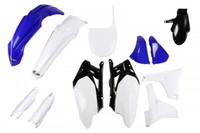 Set Plastics Motorradverkleidungen Full Yamaha 450 2011 - 2013 Farbe Replika Ufo