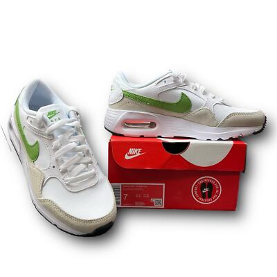 Nike Air Max Womens Shoes Size White Green