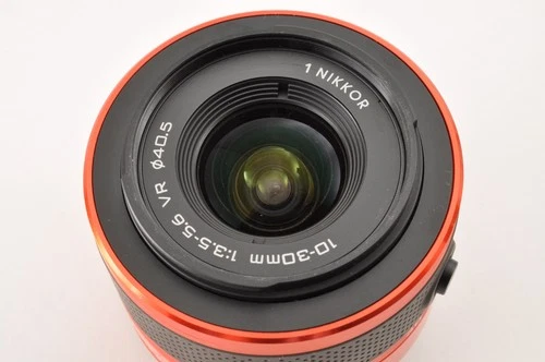 Rare! [Top Mint+] Nikon 1 J2 Orange Digital Camera W zoom Lens Kit US OR Stock image 13