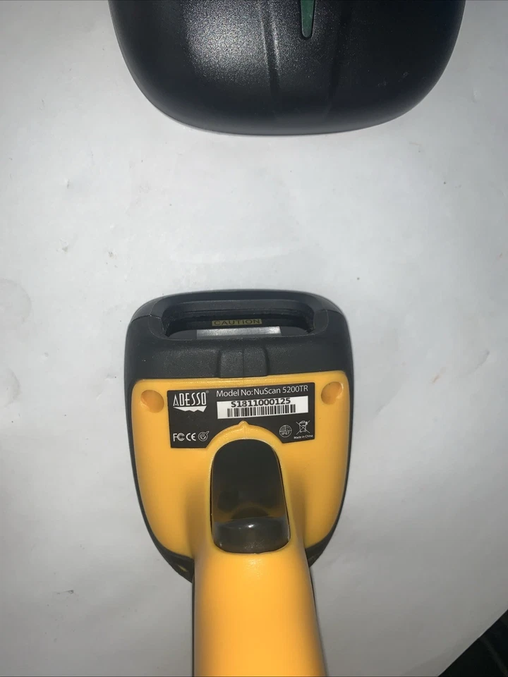 Adesso NuScan 5200TR - 2.4GHz RF Wireless Antimicrobial & Waterproof 2D Barcode - Image 4 of 4