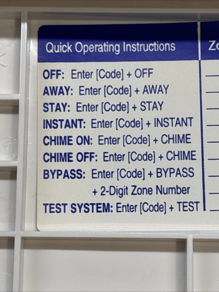 Teclado Honeywell ADT Ademco 6160VPADT Talking Alpha con Safepass Foto 4 de 4