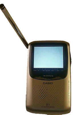 Casio Handheld LCD color Television EV 570 B TFT Active Matrix