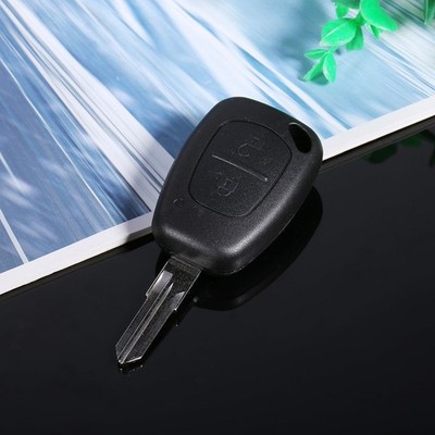 2 Buttons Blank Remote Auto Car Key Fob Shell Case For O Logan Replacement LSNR