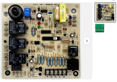 LENNOX Heatcraft Novar Egc-1 73k7901 Control Circuit Board
