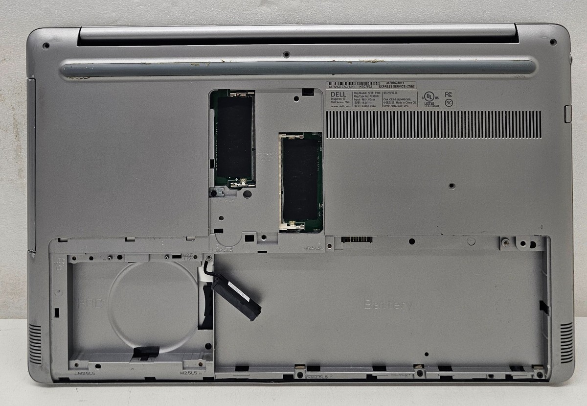 Dell Inspiron 17 7746 Laptop Intel Core i7-5500U NO RAM/HD/OS/BATT