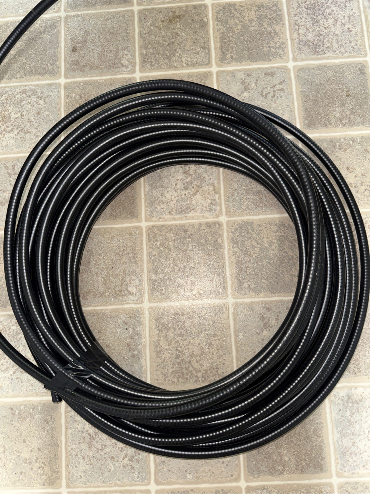 114ft Andrew LDF4-50A 1/2 inch Low Density Foam Coaxial Cable PE Jacket Black
