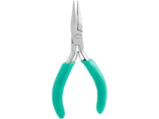 Excelta 11DI - Medium Head Pliers, Chain Nose, Serrated Jaws, 3-Star